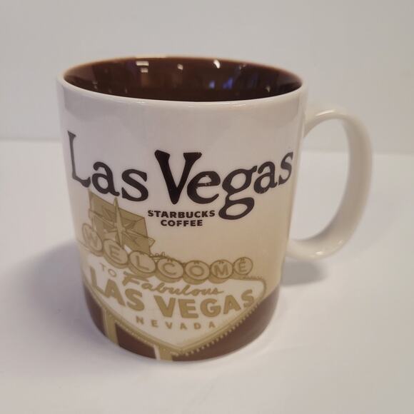 Starbucks Coffee Las Vegas Nevada 16 oz. Mug Collector Series 2010 - Picture 2 of 10